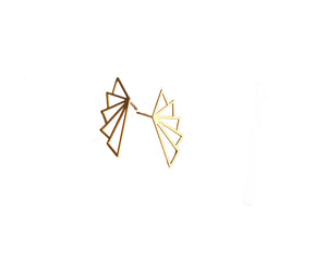 Angelica Stud Earring Gold Finish